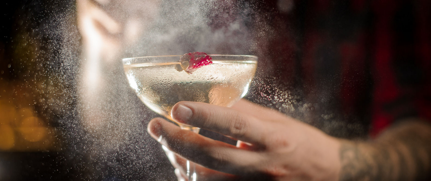 Zubereitung eines Mocktails